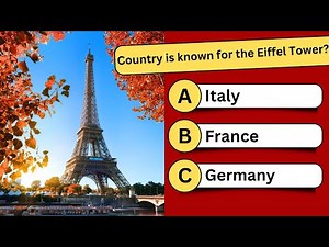 Can You Answer These 50 Geography Questions? | World Trivia Challenge 🌍