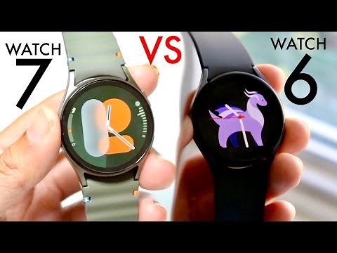 Samsung Galaxy Watch 7 Vs Samsung Galaxy Watch 6! (Comparison) (Review)