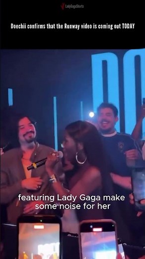 Lady Gaga's "Runway" music video featuring Doechii comes out today