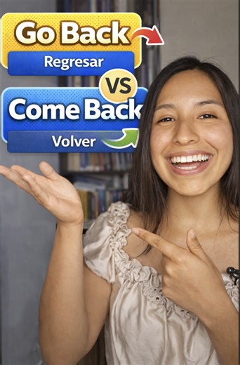 ¿Dices “GO BACK” cuando deberías decir “COME BACK”? 😱 Tranquilo… no eres el único 😉 Muchos estudiantes usan go back y come back como si fueran lo mismo, pero NO significan lo mismo 👀⬇️ 🎯 En este video te explico: ✔️ Cuándo usar go back ✔️ Cuándo usar come back ✔️ Ejemplos reales que sí usan los nativos ✔️ El error más común que debes evitar 💬 Spoiler: No es gramática difícil… es pensar desde el punto de vista correcto 🧠✨ 👉 Mira el video completo y dime en los comentarios: ¿cuál de los dos