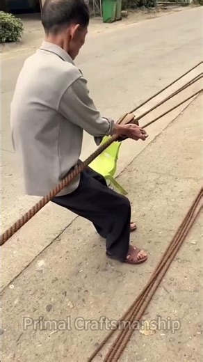 Handmade Hemp Rope Crafting | #TraditionalSkills #HempRope #PrimalCraftsmanship