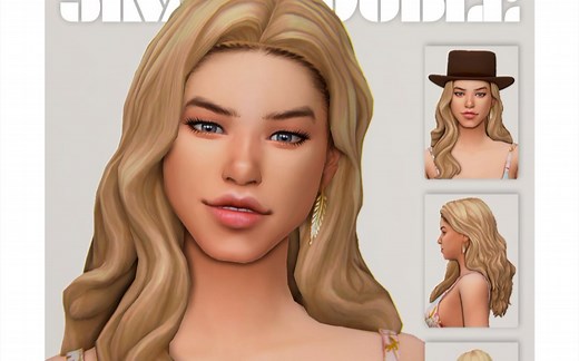 【mod搬运】模拟人生4EA 风女发搬运~①