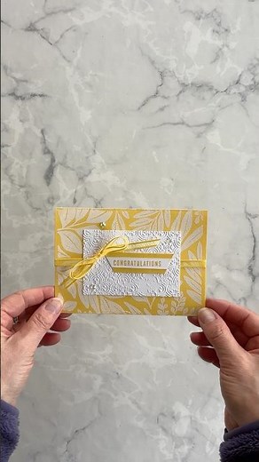 Create Stunning Cards with One Simple Background Stamp