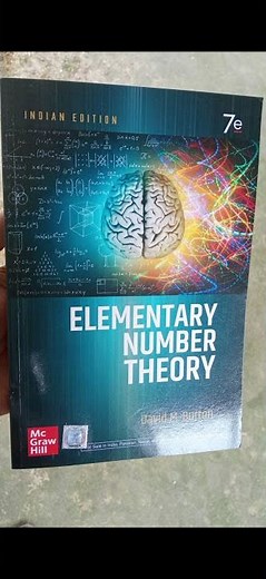 राम❤ राम। ELEMENTARY NUMBER THEORY DAVID M BURTON MC GRAW HILL ONE OF THICKEST BOOK ON NUMBER THEORY