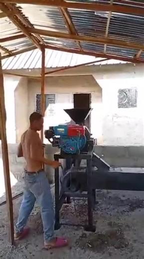 Expanding our services, our machine in use by one of our client somewhere in Rivers State. Palm kernel cracker and separator. | Mapmy Nigeria