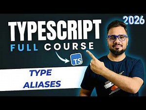 TypeScript Tutorial #20 - Type Aliases | type vs interface
