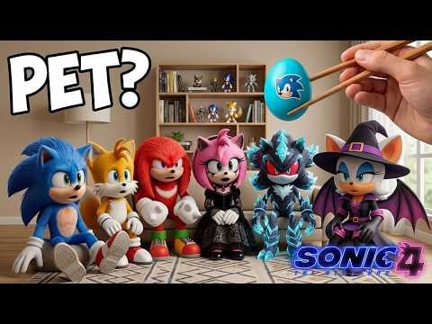 I Simulated Sonic,Tails, Knuckles, Gothic Amy, Mephiles the Dark,Witch Rouge | Sonic Blue EGG