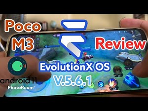 Review EvolutionX OS OS V.5.6.1 Poco M3 Android 11 Official