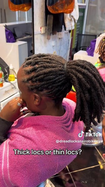 Dreadlocks Nairobi Kenya salon on TikTok