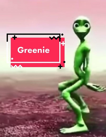 The Green Dancing Man