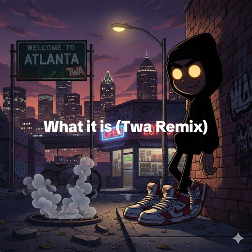 POV: You’re driving through the city and this comes on. 🏎️💨 The What Is It (TWA Remix) is finally here. Toons With Attitudes brought the heat. #NewMusic #ToonsWithAttitudes #ATownVibes #HipHopRemix #atownafterdark