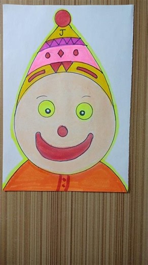 How to draw a joker 🤡 | joker drawing step by step | #trending #youtubeshorts #joker |