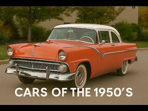 CARS OF THE 1950's.