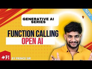 Exploring Function Calling in OpenAI: A Comprehensive Guide #openai #ai #genai