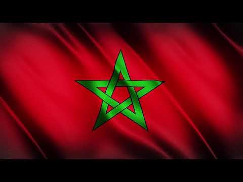 Flag of Morocco Waving [FREE USE]