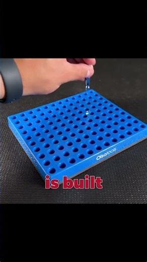 Lost Your Bits Again? Not With This 120-Slot Capacity Hex Bit Organizer! #shorts