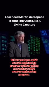 80K views · 1.5K reactions | Lockhead Martin Reverse Engineering Program. | Who's Who In The Cosmic Zoo? | Facebook