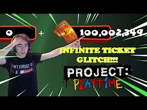 How To get *INFINITE PLAYTIME TICKETS* In Project Playtime!!