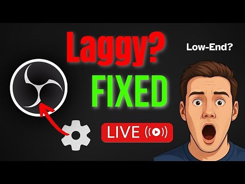 Best OBS Settings for Low-End PCs (No Lag, No Stutter!) – 2025