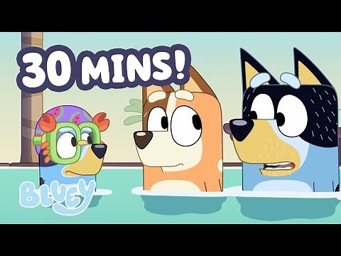 It's Time for Bluey Fun in the Sun! ☀️ 💙 | Summer Life Lessons and Games ⭐️ | Bluey