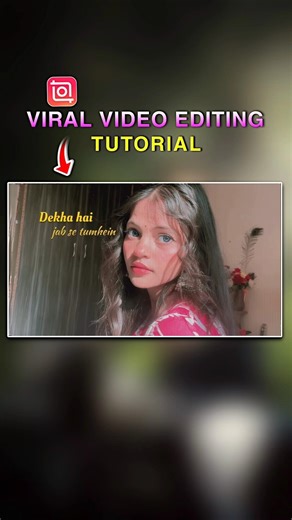 Viral Video Editing Tutorial | Dekha Hai Jab Se Tumhe Song Reels Editing #shorts #viral