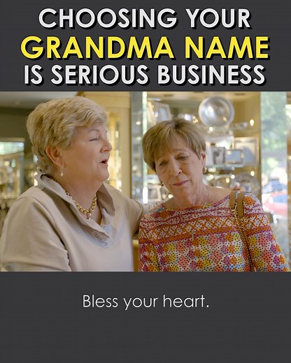 29M views · 50K reactions | Choosing the perfect grandma name is tough!  | It's a Southern Thing | Facebook