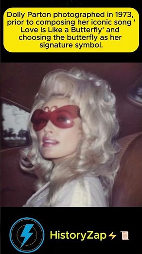 The Story Behind Dolly Parton's Butterfly in 1973 💫