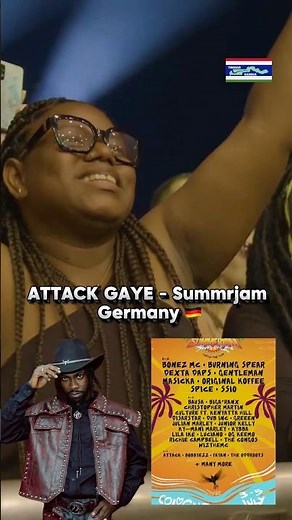 ATTACK GAYE - live Germany Summer Jam 26🇬🇲🇩🇪🔥🔥