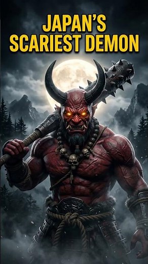 👹 The Oni: Japan's Most Feared Demon #facts #mysticearth