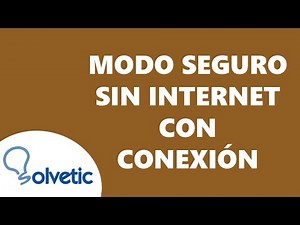 SAFE MODE WITHOUT INTERNET with connection SOLUTION ✅✅