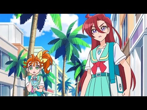 Asuka meets Manatsu (Tropical-Rouge! Pretty Cure / トロピカル〜ジュ！プリキュア)