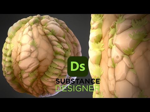 Stylized Rock Terrain - Substance 3D Designer