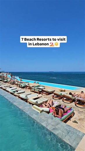 497K views · 3.5K reactions | 7 beach resorts to visit this summer in Lebanon ⛱️☀️ Rocca Island | El Heri Calico Beach Club | Anfeh Kalani Resort | Halat Kai Beach Club | Batroun Ocean Blue | Byblos Dea Del Mare | Byblos Vaia Beach | Damour Save this list for later. ❤️ | Lebanon Explorer | Facebook