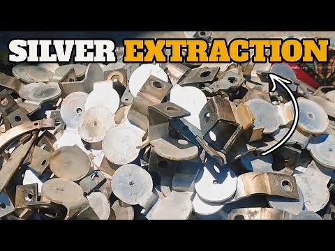 How to Extract PURE Silver From Scrap (Step by Step Guide) | Silver Recovery from plated Old Scrap.