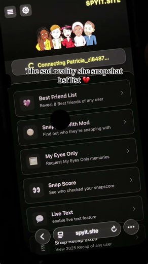 This is how to see anyone’s snapchat bsf list #snapchat #snap #spy #spycamer #snapcamera
