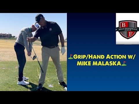 ⛳️Grip and Hand Action w/ Mike Malaska⛳️