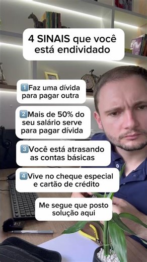 Signs that you are in debt!