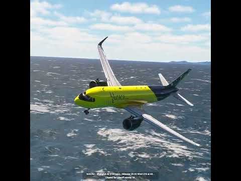 Airplane Emergency Landing at Airport Eps 592