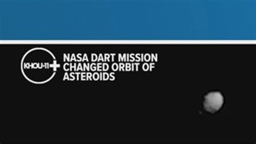 NASA dart mission changed orbit of asteroids