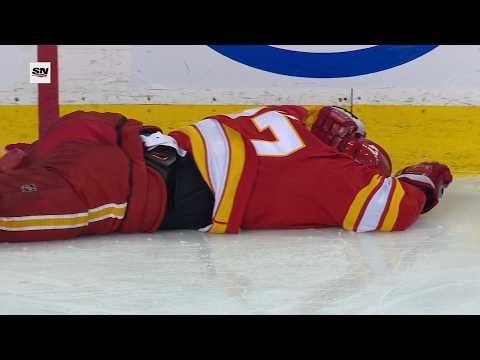 A.J. Greer Game Misconduct Against Connor Zary