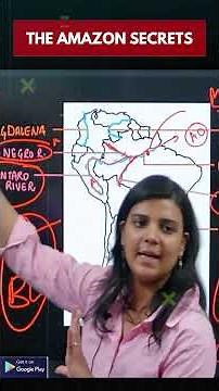 Amazon River Explained | World's Largest River by Water Volume | Amazon Rainforest (Selvas) | UPSC |