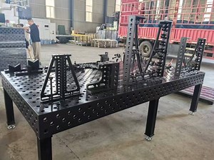 [Hot Item] 3D/2D Welding Workbench Combined Tooling Platform 3D Steel Welding Table, Welding Fixture Table