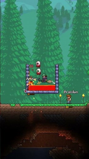Torturing CLOTHIERS for SPECIAL LOOT in Terraria #terraria #terrariashorts #terraria14