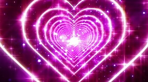 heart tunnel abstract background