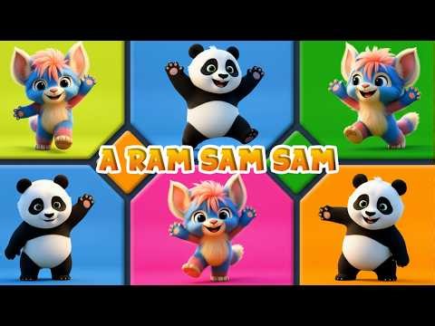 ⭐A Ram Sam Sam🎶 Canzone per bambini completa | Canzoni per bambini | Animazione per bambini