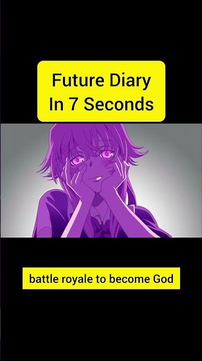 Future Diary In 7 Seconds