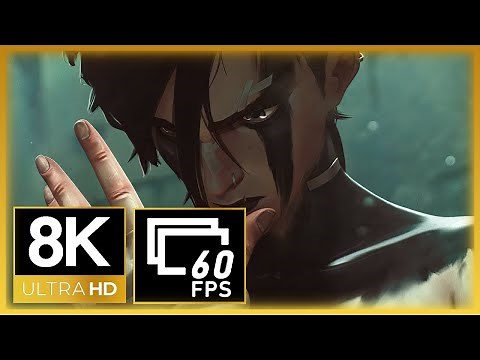 Arcane: Season 2 | Vi "Emo" in the Ring Scene (8K 60FPS) (Remastered)