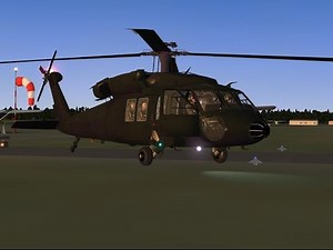 Xplane 10 I UH 60 Black Hawk