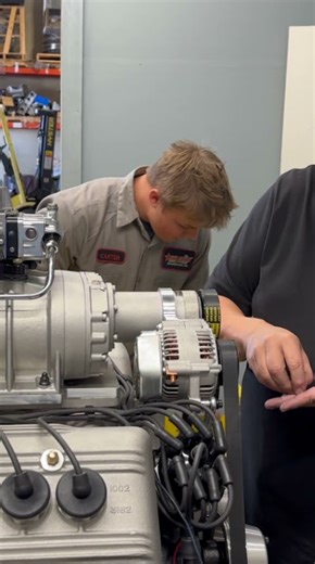 Slick blower Ardun serpentine setup dyno test