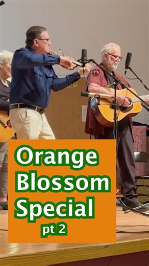 Orange Blossom Special, 2 #bluegrassmusic #fiddle #sandyriverramblers